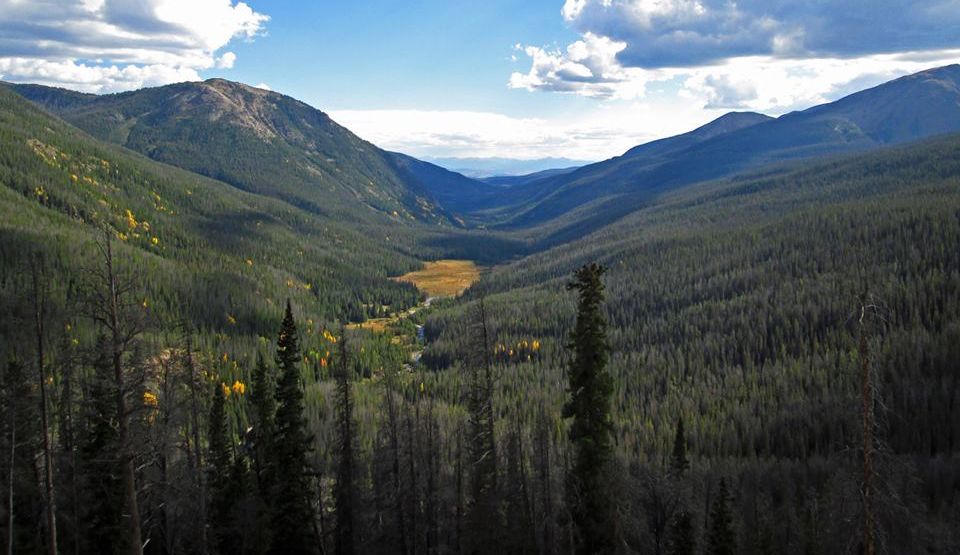 Kawuneeche Valley in Rocky Mountain National Park
