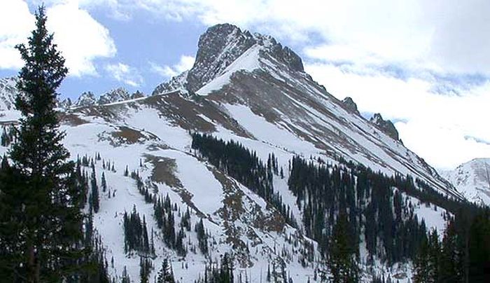Nokhu Crags in the Never Summer Range in the Colorado Rockies
