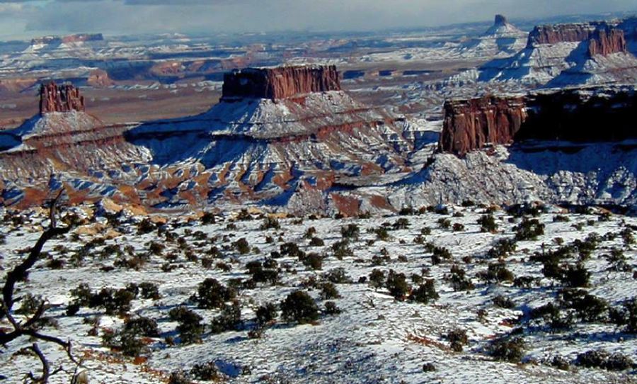 Canyonlands in winter