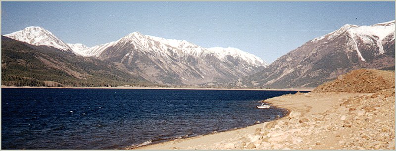 Mountain Lake in the Sawatch Range of the Colorado Rockies