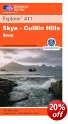 Skye - Cuillin Hills - OS Explorer Map