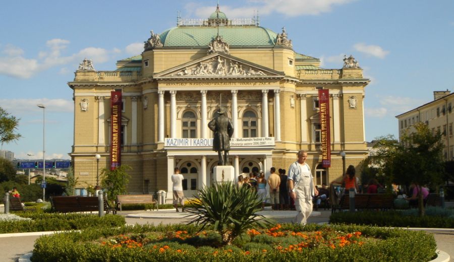 Theatre Building in Rijeka