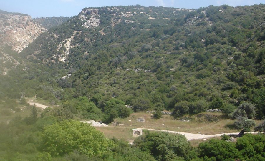 Avakas Gorge in the Akamas Peninsula of western Cyprus