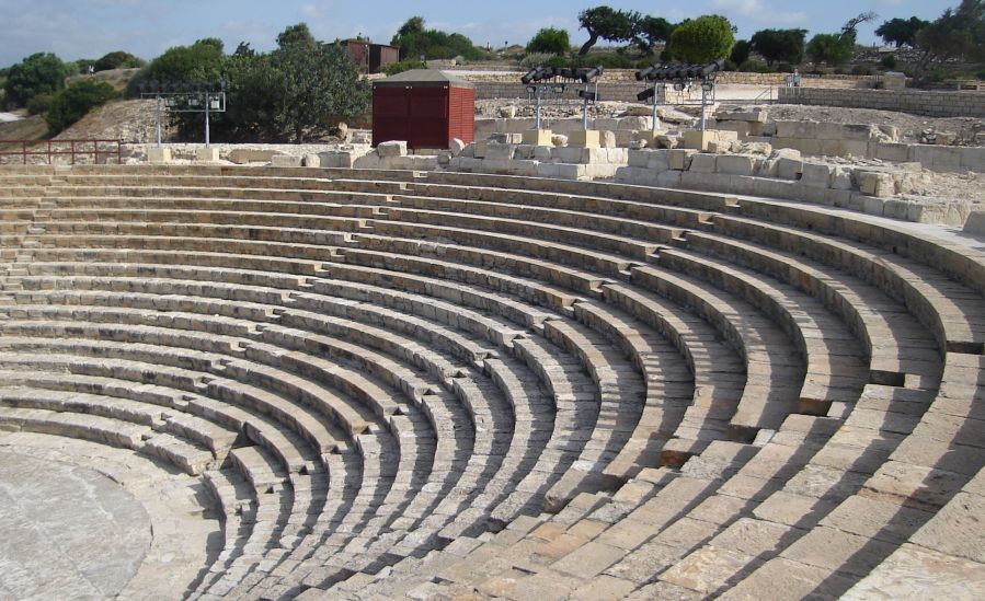 Amphitheatre at the Odeon at Kourion