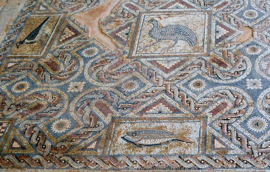Mosaic from the complex of Eustolios at Kourion