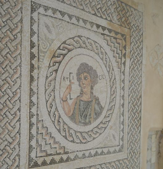 Mosaic at the Odeon at Kourion