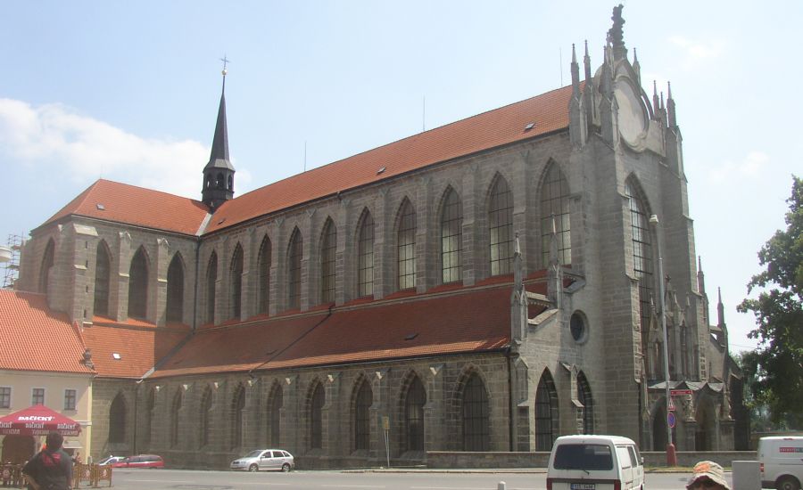 Cathedral of Assumption of Our Lady at Sedlec near Khutna Hora in the Czech Republic