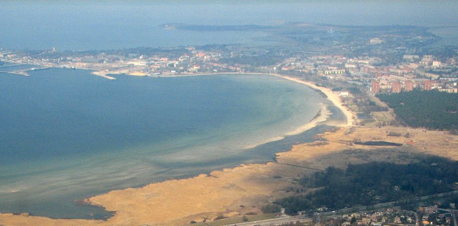 Aerial View of Kopli Bay and Stroomi Beach