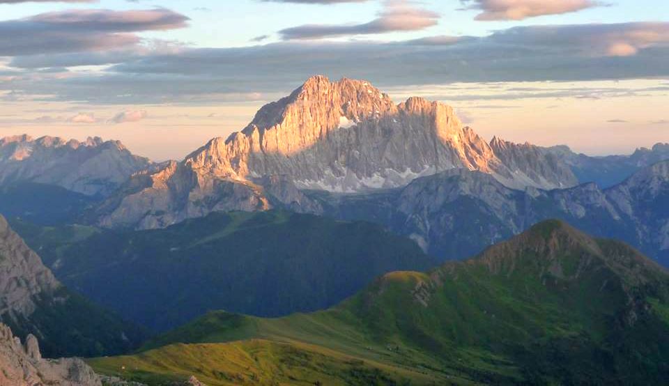 Peitlerkofel in the Italian Dolomites