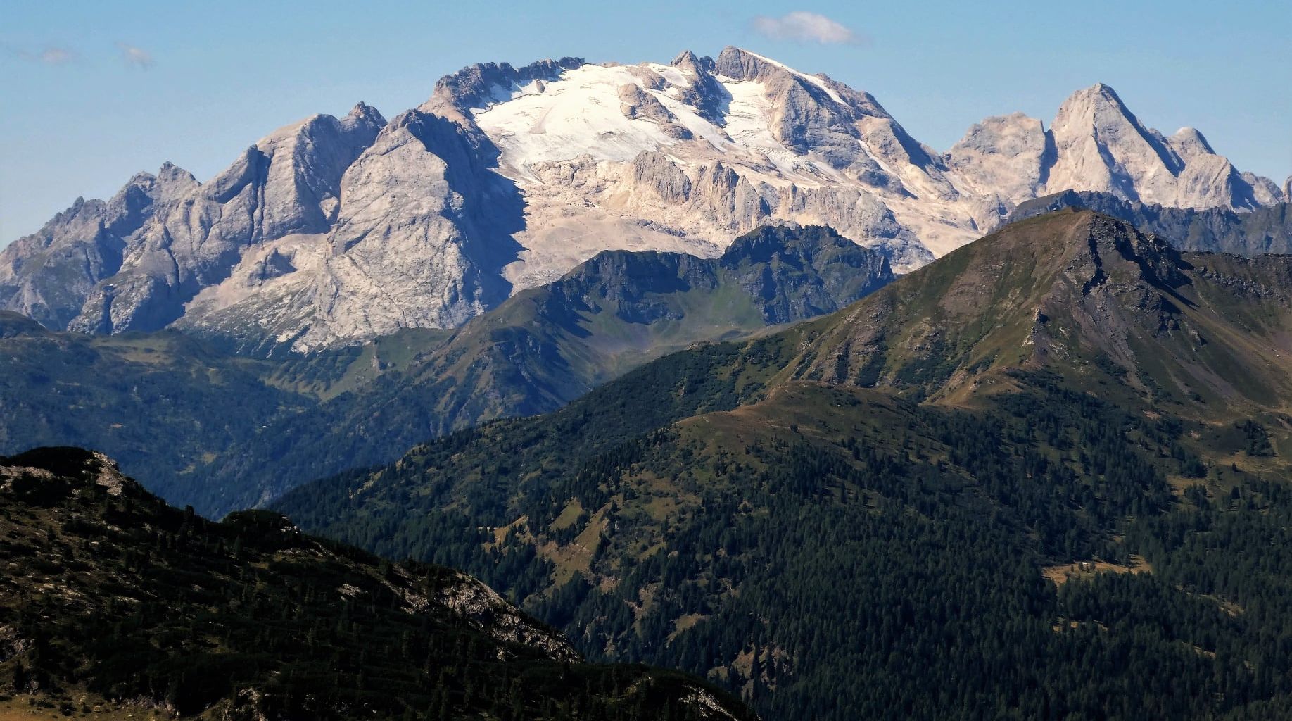 Marmolada in the Italian Dolomites
