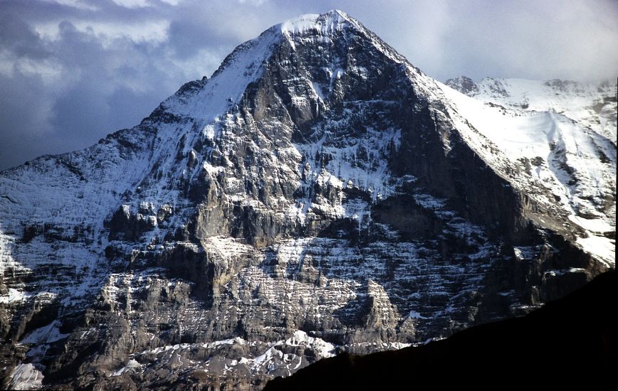 Eiger North Face above Grindelwald