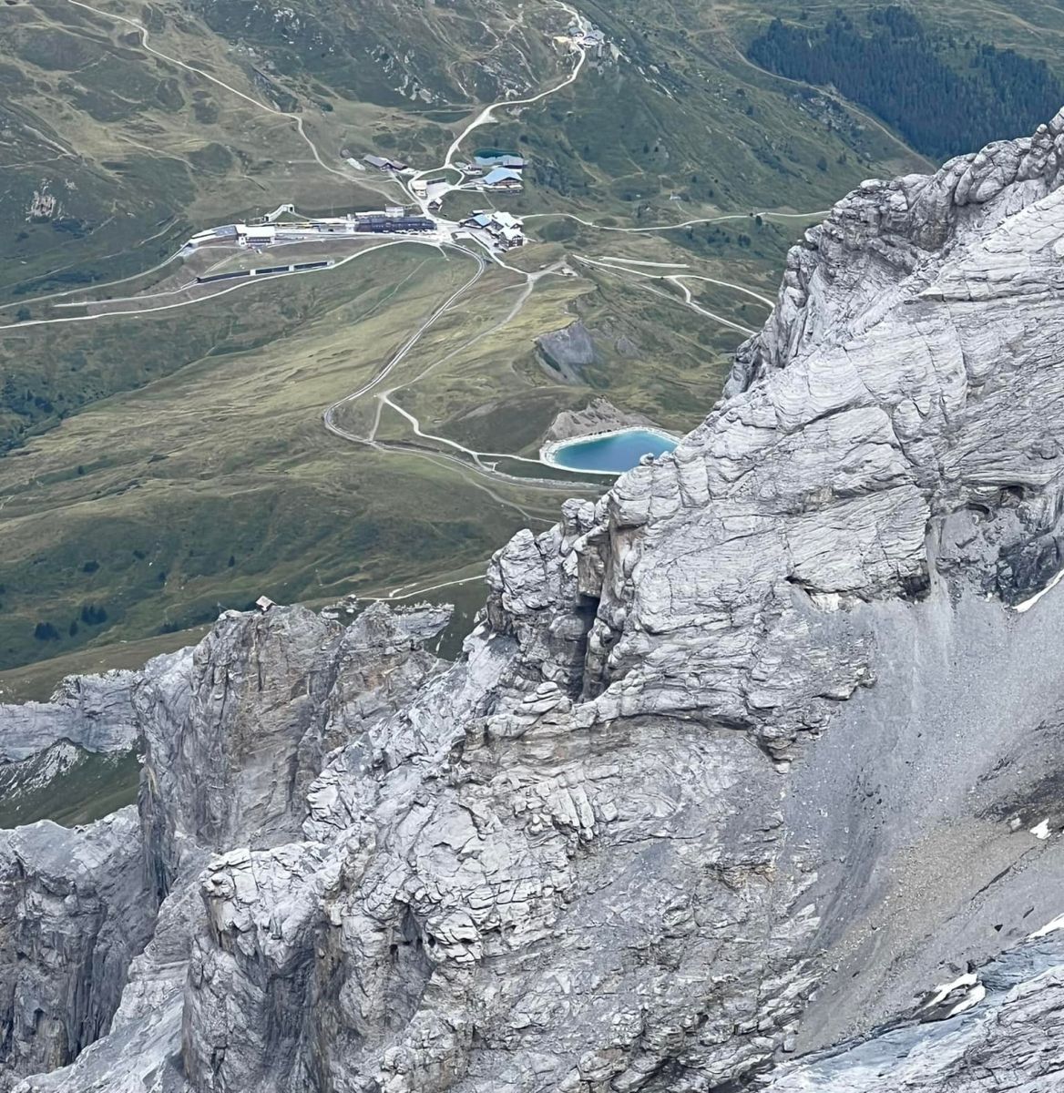 Kleine Schedegg from Jungfraujoch