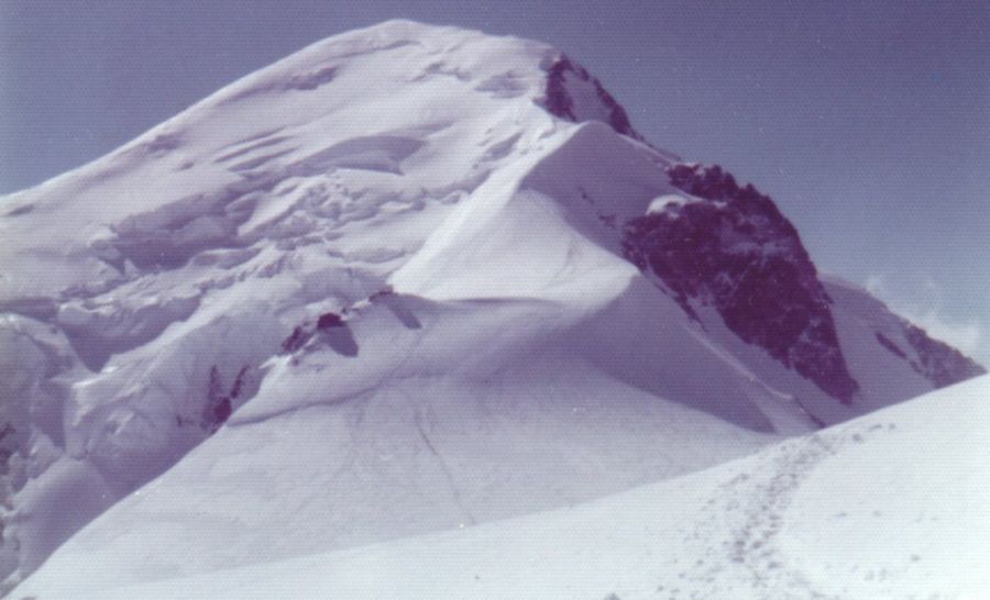 Refuge Vallot on the Normal route of ascent on Mont Blanc