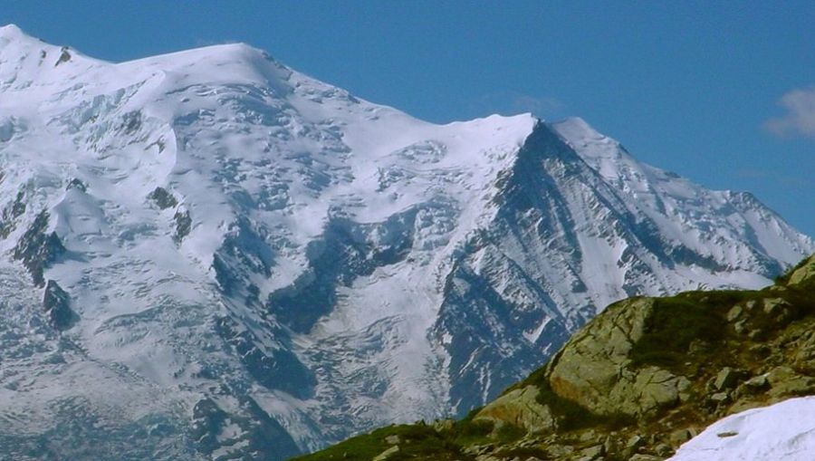 Dome du Goutier on Mont Blanc Massif
