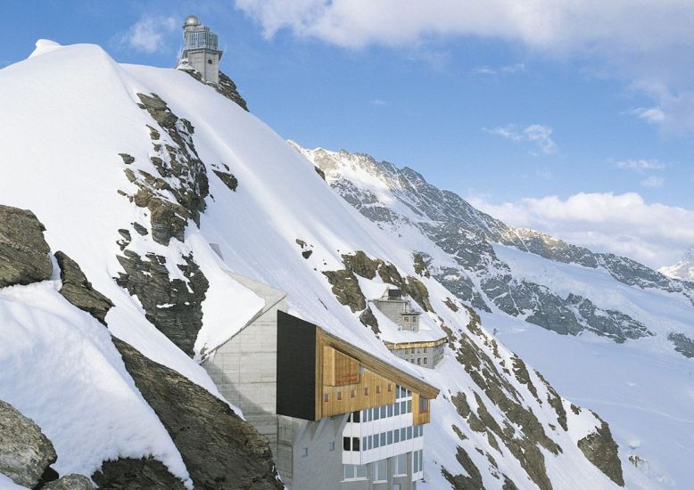 Station at Jungfraujoch