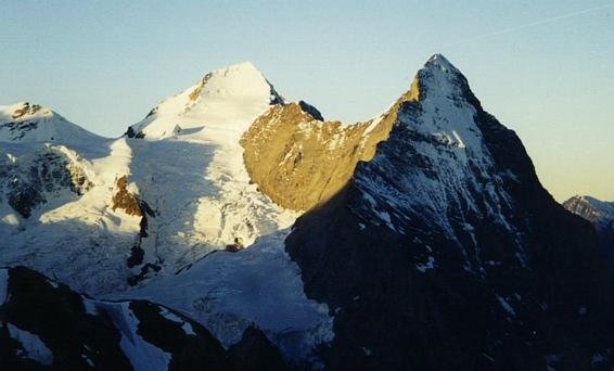 Monch and Eiger from the Wetterhorn