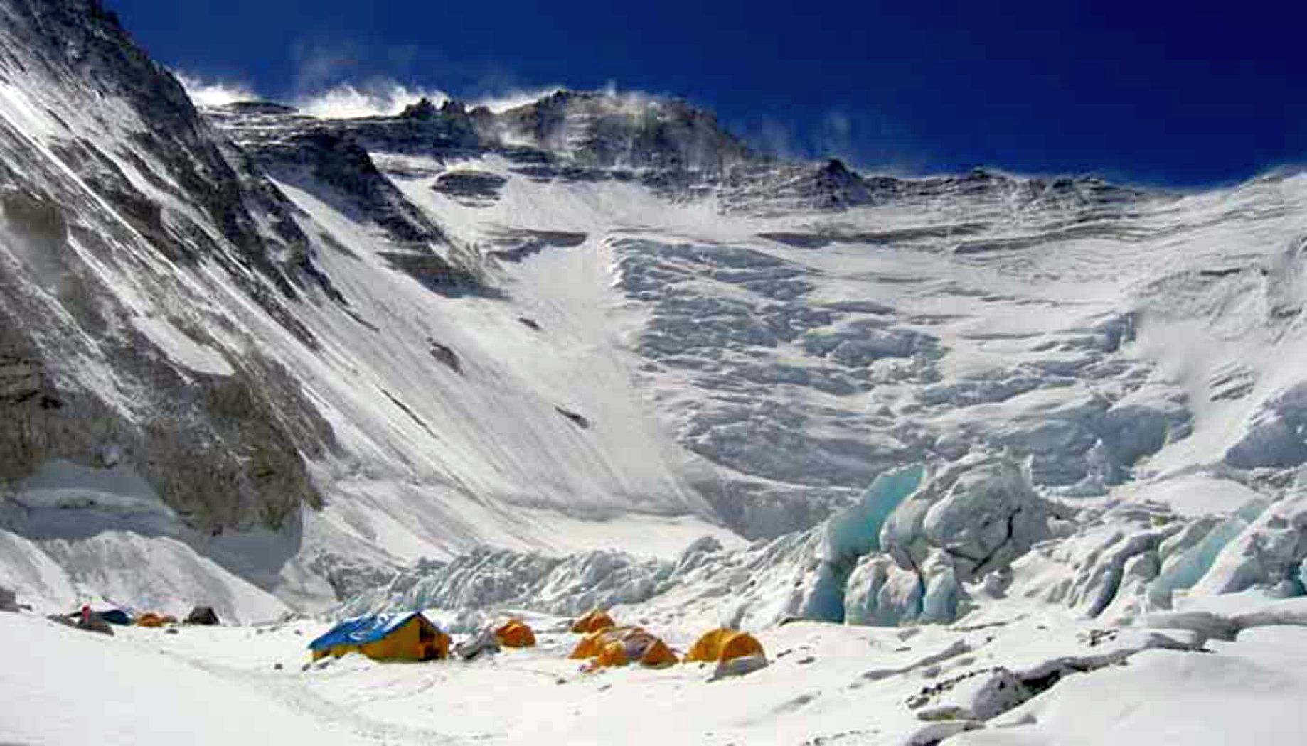 Camp I on South Col Route