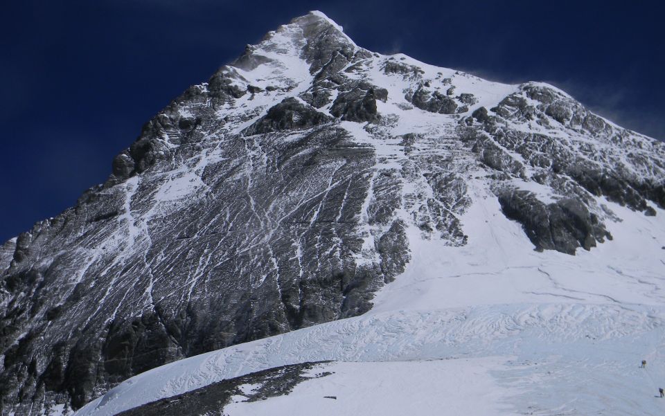 Mount Everest above the South Col