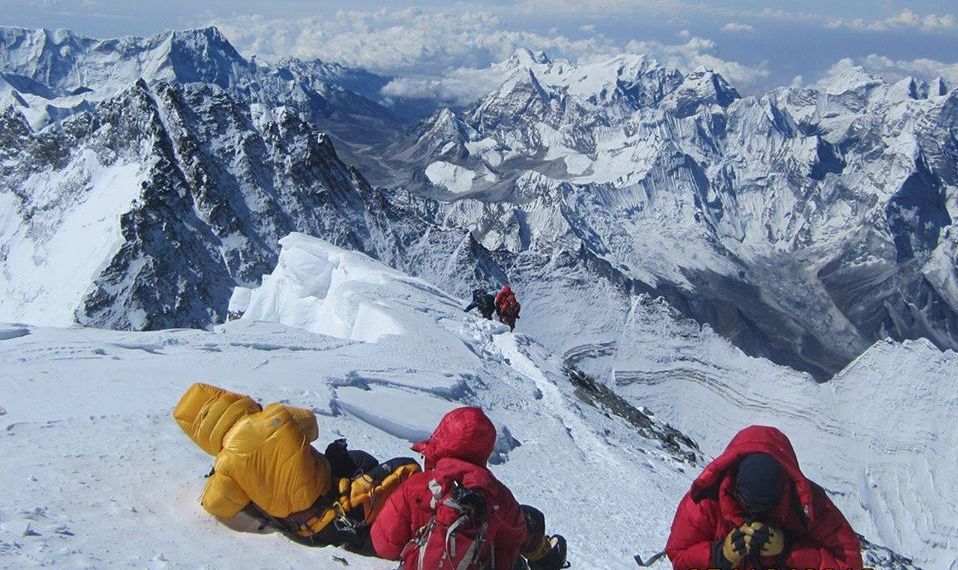View from Mount Everest