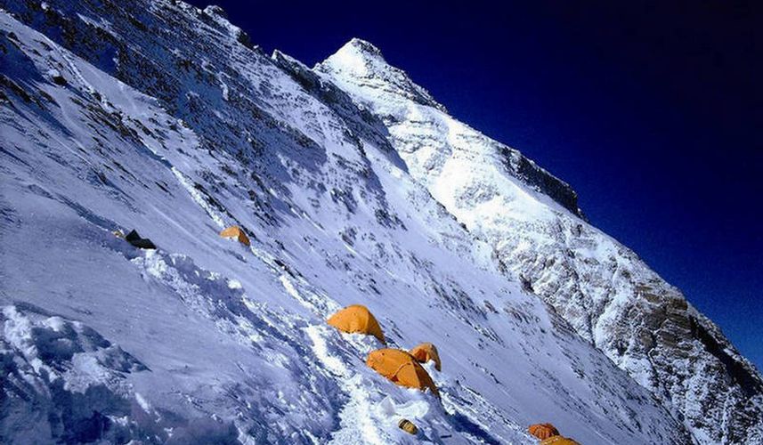 High Camp on Mount Everest