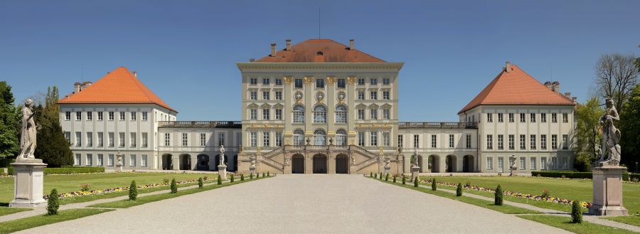 Schloss Nymphenburg in Munich in Bavaria in Germany