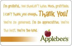 Applebees Gift Card ( 25 )