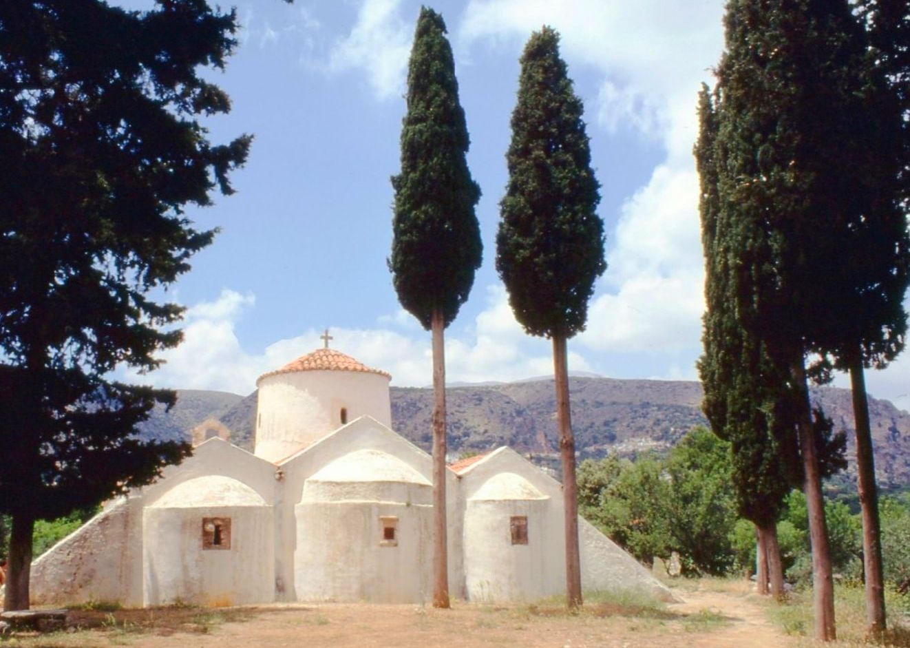 Panagia Kera Church in Dhikti Mountains above Agios Nikolaos on the Greek Island of Crete