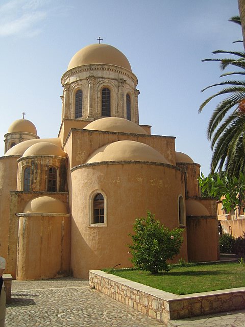 Agia Triada Monastery on Greek Island of Crete
