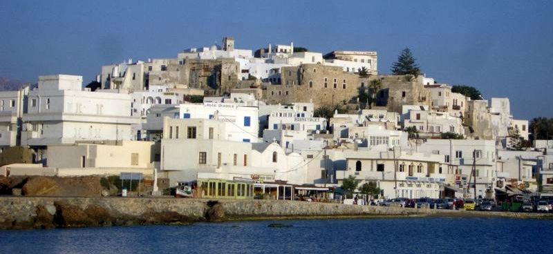City of Naxos in Greece