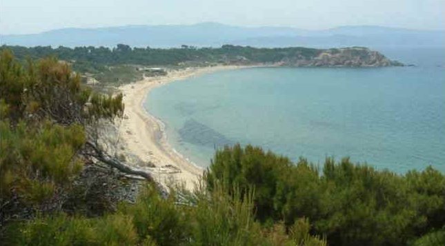 Elias Bay on Skiathos Island in the Sporades Islands of Greece