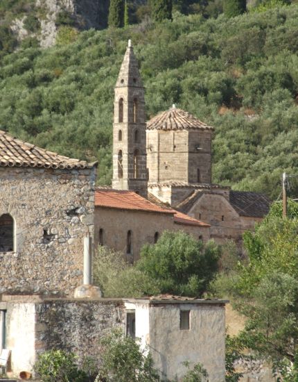 Kardamyli in Outer Mani in the Peloponnese of Greece