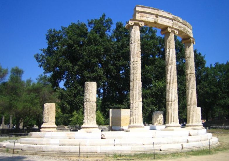 Temple of Philippeion at Olympia