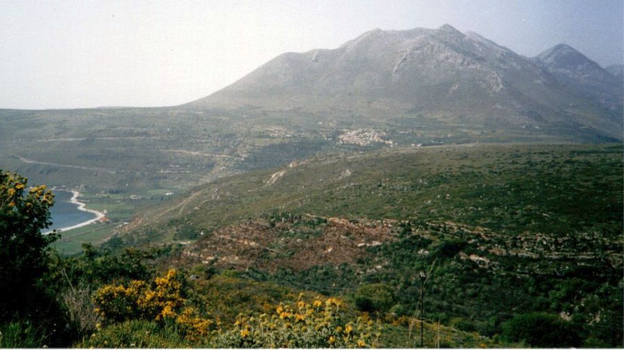 Outer Mani in the Peloponnese of Greece