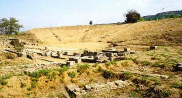Ampitheatre at ancient city of Elis