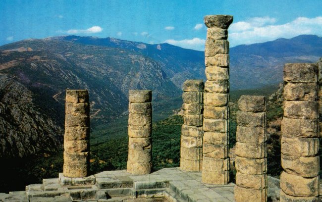 Apollo Temple at Delphi