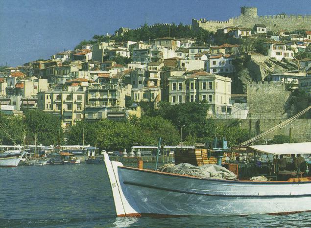 Waterfront at the City of Kavala in NE Greece
