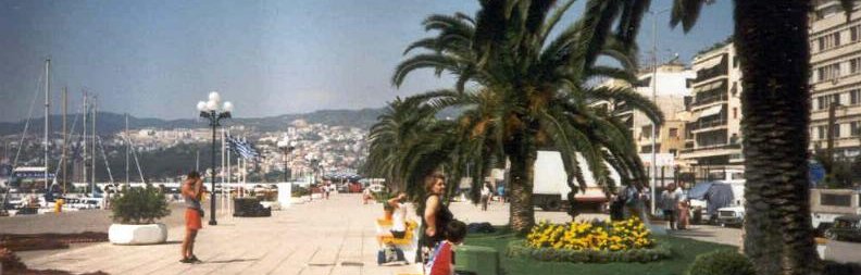 City of Kavala in NE Greece
