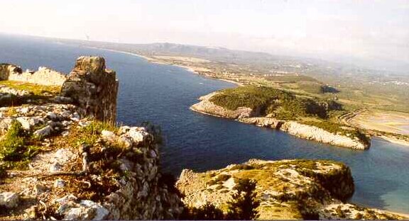 Voidokilia near Pylos on the Greek Peloponnese