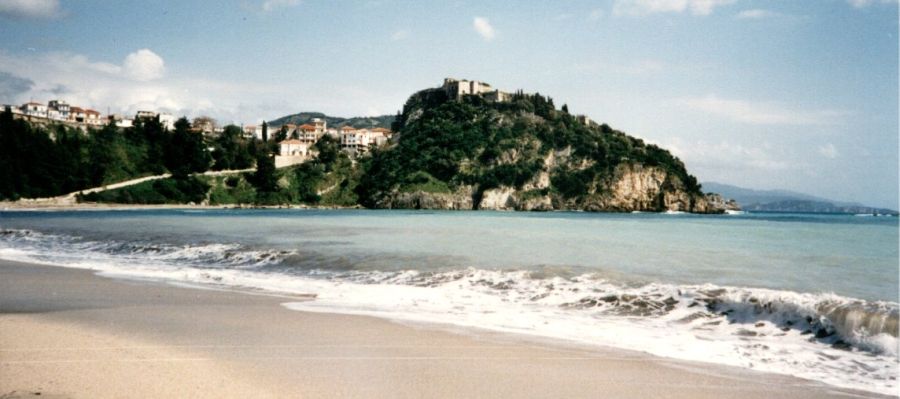 Valtos Beach at Parga on the Ionian Coast