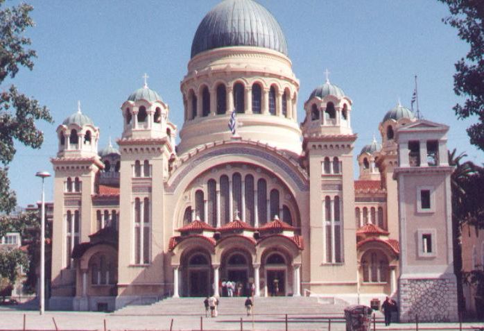 St Andrew Cathedral at Patras on the Peloponnese