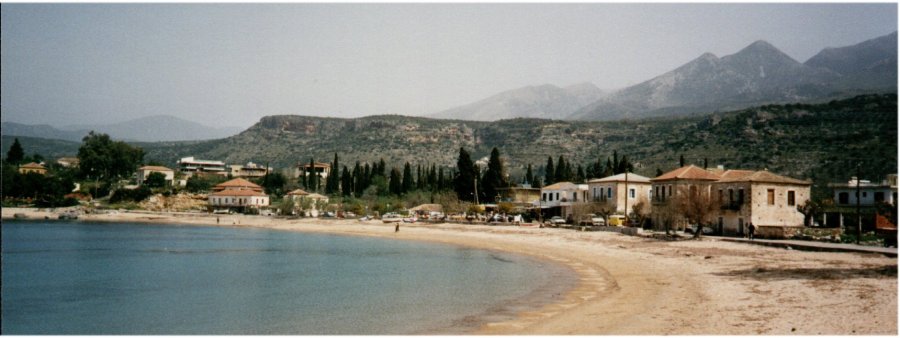 Stoufa Village in Outer Mani