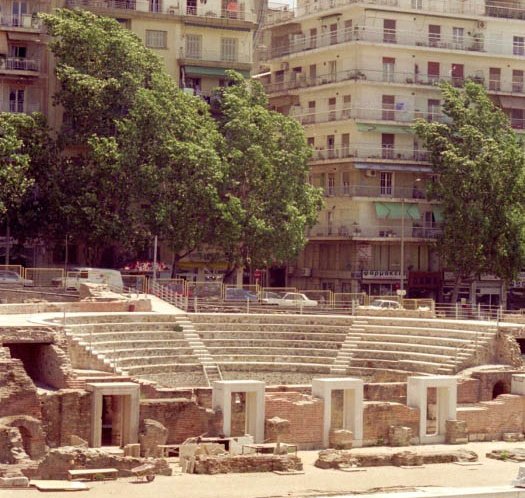 Ancient Amphitheatre in Thessaloniki