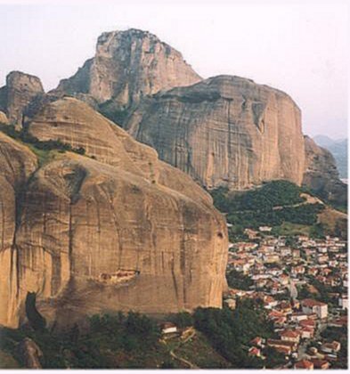 The Meteora in Northern Greece