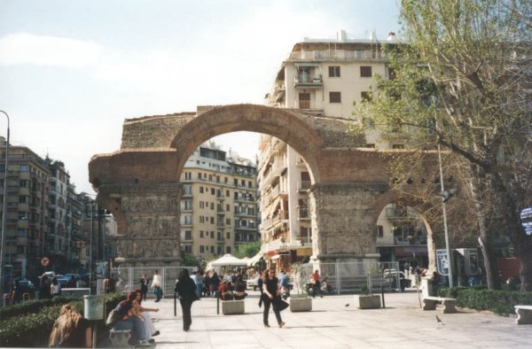 Triumphal Arch of Emperor Galerius in Thessaloniki