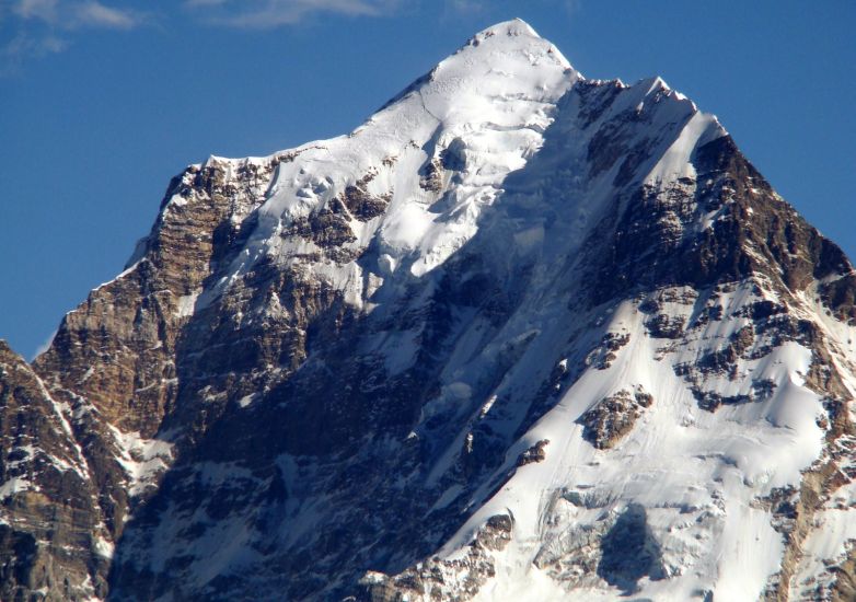 Dunagiri in the Indian Himalaya