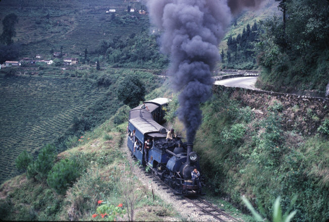 Darjeeling Himalayan Railway in North East India