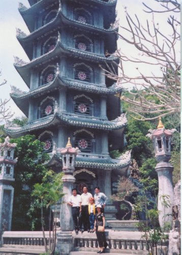 Tam Thai Pagoda on the Marble Mountains near Danang