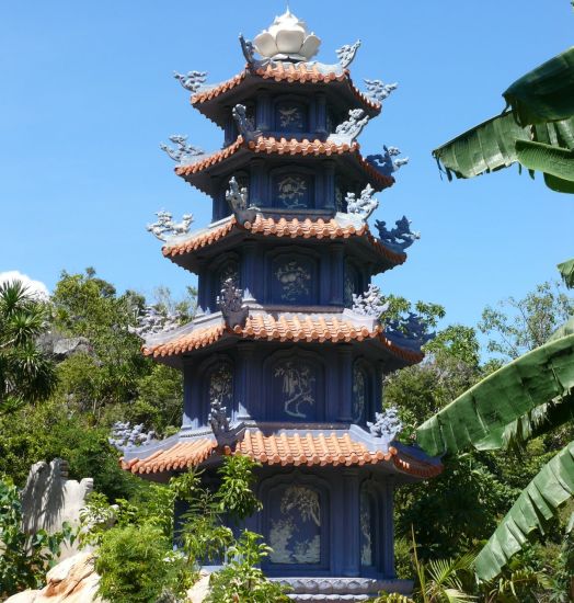 Pagoda on the Marble Mountains near Danang