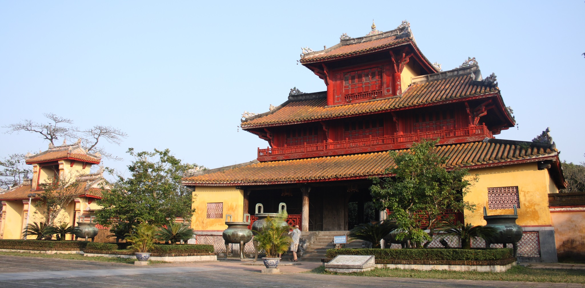 Pavilion of Splendour in the Citadel in Hue