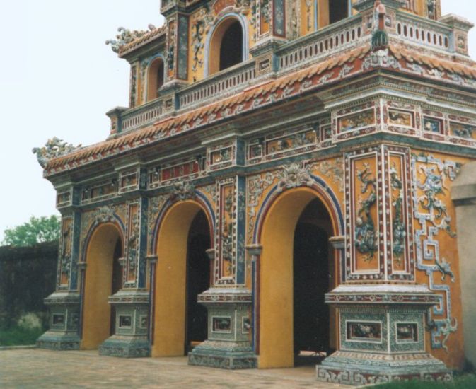 Hoa Bin Gate in the Citadel in Hue